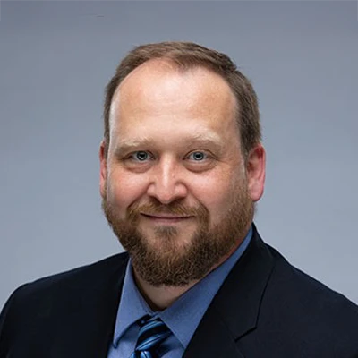 A headshot photo of Dr. Scott Ferguson, the chiropractor at Miami Valley Spine and Injury Chiropractic